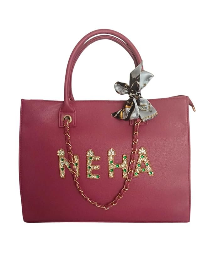 Rexine Personalized Tote Bag