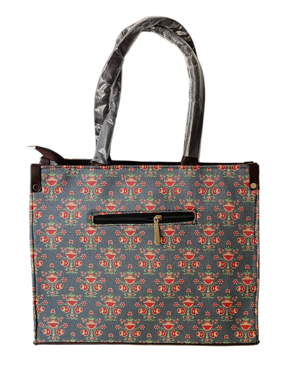 Kriti Luxury Handmade Canvas Tote Bag with Custom Name - Image 4