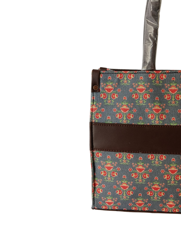 Kriti Luxury Handmade Canvas Tote Bag with Custom Name - Image 6